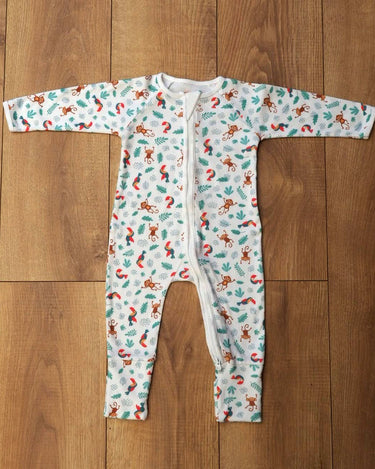 Pyjama modèle Jungle, partie recto, sans mannequin.