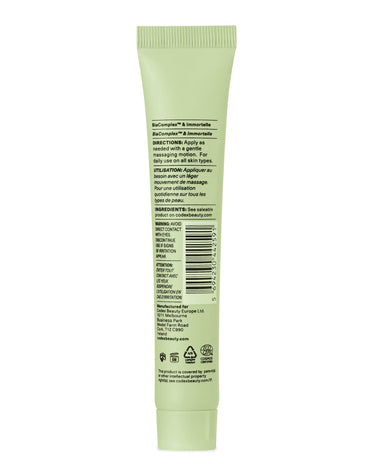 Image of the Bia Skin Superfood 75ml bottle back side view on a white background.
