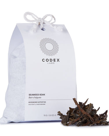 Seaweed Soak bag on a white background.