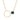 Necklace with Nephrite Jade and Gold Plated Silver Circle