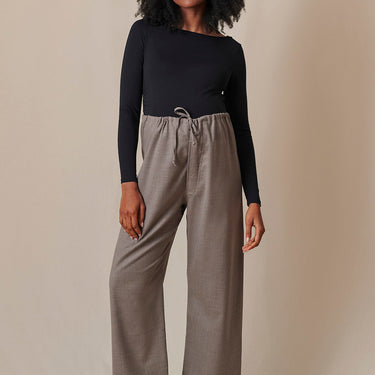 Pantalon Banks Grège