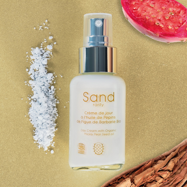 Day cream with organic prickly pear seed oil