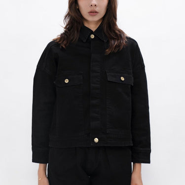 Arizona - Jacket en Denim - Noir
