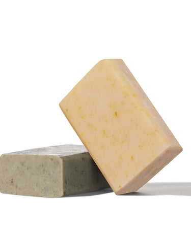 Bia Soap Duo bars stacked.