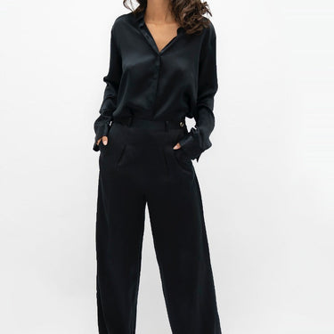 Branson - Wide Leg Pants - Black