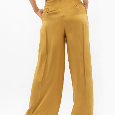 Branson - Wide Leg Trousers - Mimosa