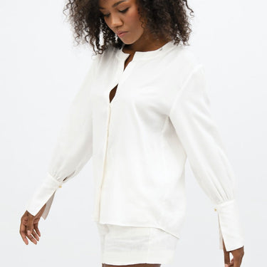 Cap Ferret - Long Sleeve Shirt - Porcelain White