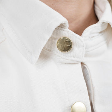 Arizona - Jacket en Denim - Blanc