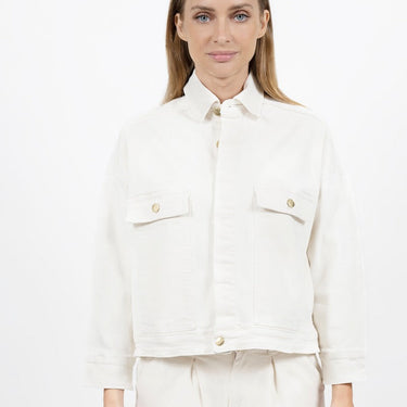 Arizona - Jacket en Denim - Blanc