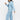 Havana - Blazer Oversize - Bleu Ciel