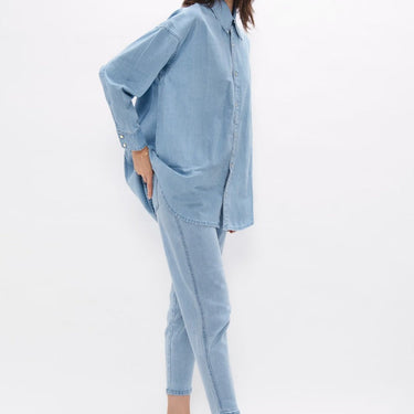 Louisiana - Classic Denim Shirt - Sky