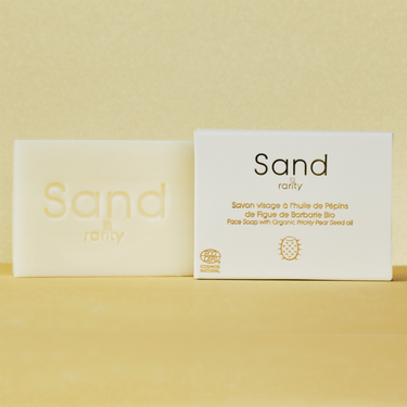 Organic prickly pear seed oil facial soap