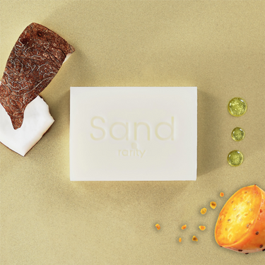 Organic prickly pear seed oil facial soap