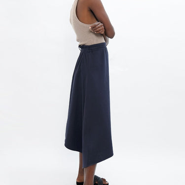 Mallorca - Asymmetrical Skirt - Midnight Blue