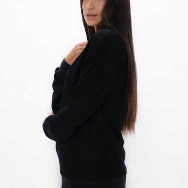 Philly - Cozy Sweater - Black Sand