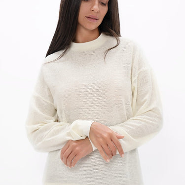 Philly - Cozy Sweater - White