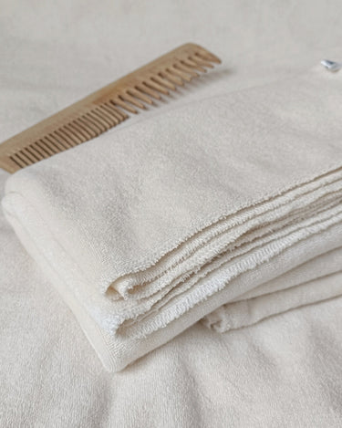 Serviette Microcoton pour les cheveux en coton biologique