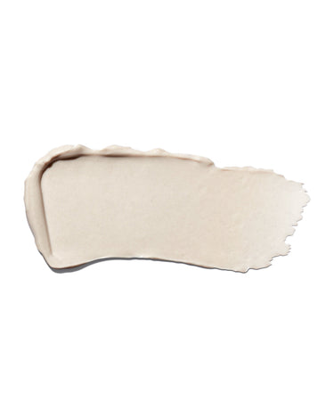 Image of a swipe of the Shaant Balancing Clay Mask on a white background.