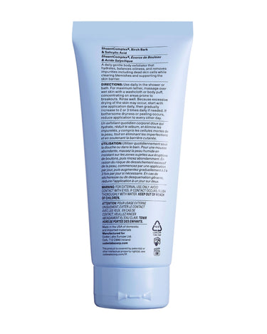 Shaant Hydrating Acne Body Scrub od Codex Labs pro jemnou exfoliaci