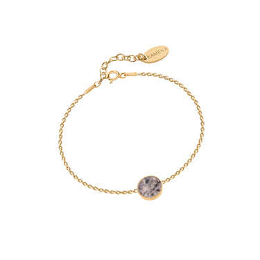 Pink Rodingite Stone Bracelet