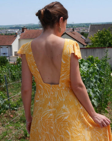 Robe jaune 5